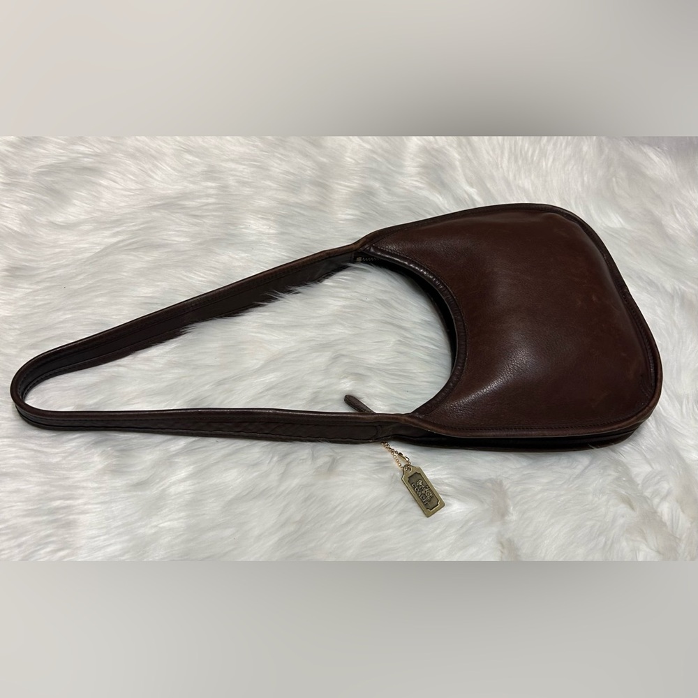 Coach VTG 1998 ERGO Mini Zip 9020 Mahogany Bag - Picture 7 of 16